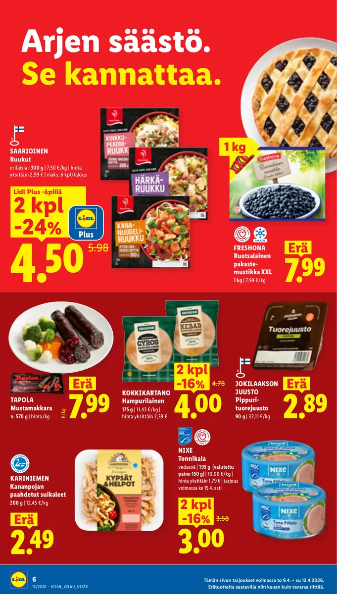 Lidl Koko Suomen Tarjoukset sivu 6