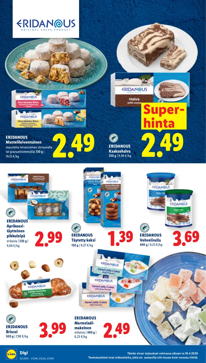 Lidl Koko Suomen Tarjoukset to 16.4. – ke 22.4. sivu 13