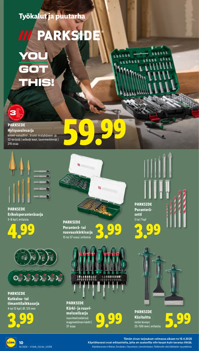 Lidl Koko Suomen Tarjoukset to 16.4. – ke 22.4. sivu 14