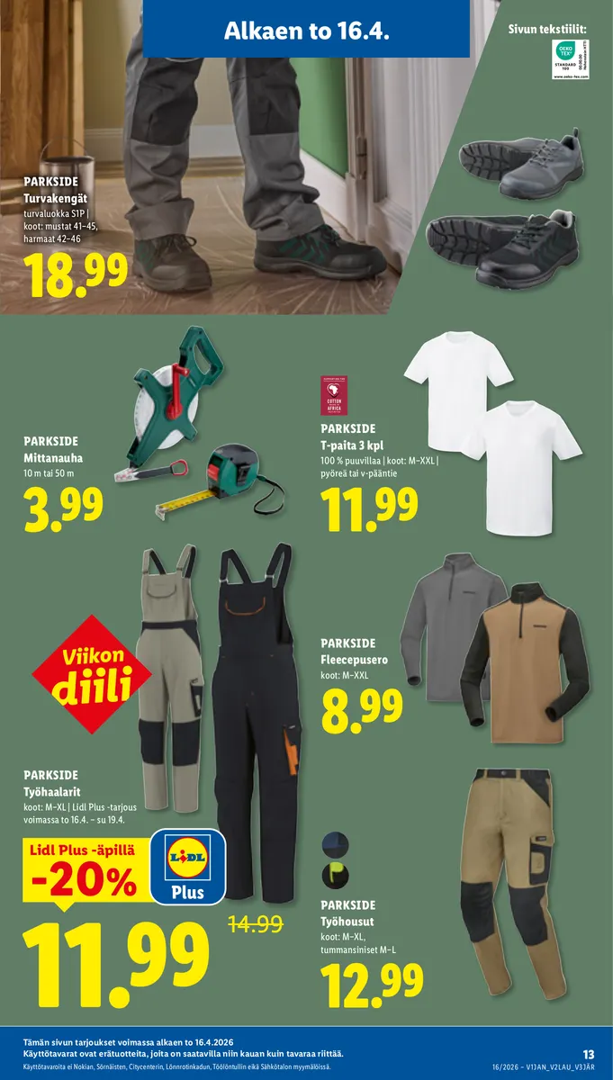 Lidl Koko Suomen Tarjoukset to 16.4. – ke 22.4. sivu 17