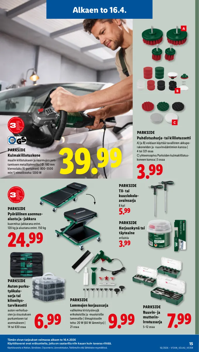 Lidl Koko Suomen Tarjoukset to 16.4. – ke 22.4. sivu 19