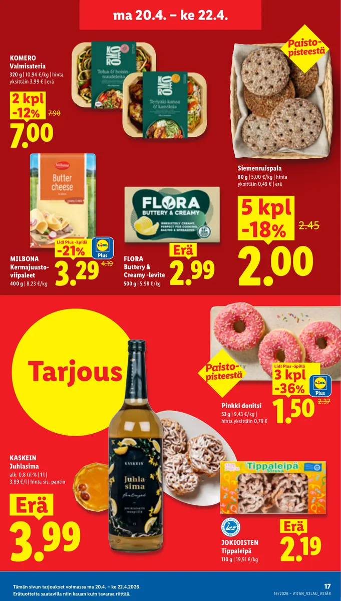 Lidl Koko Suomen Tarjoukset to 16.4. – ke 22.4. sivu 23