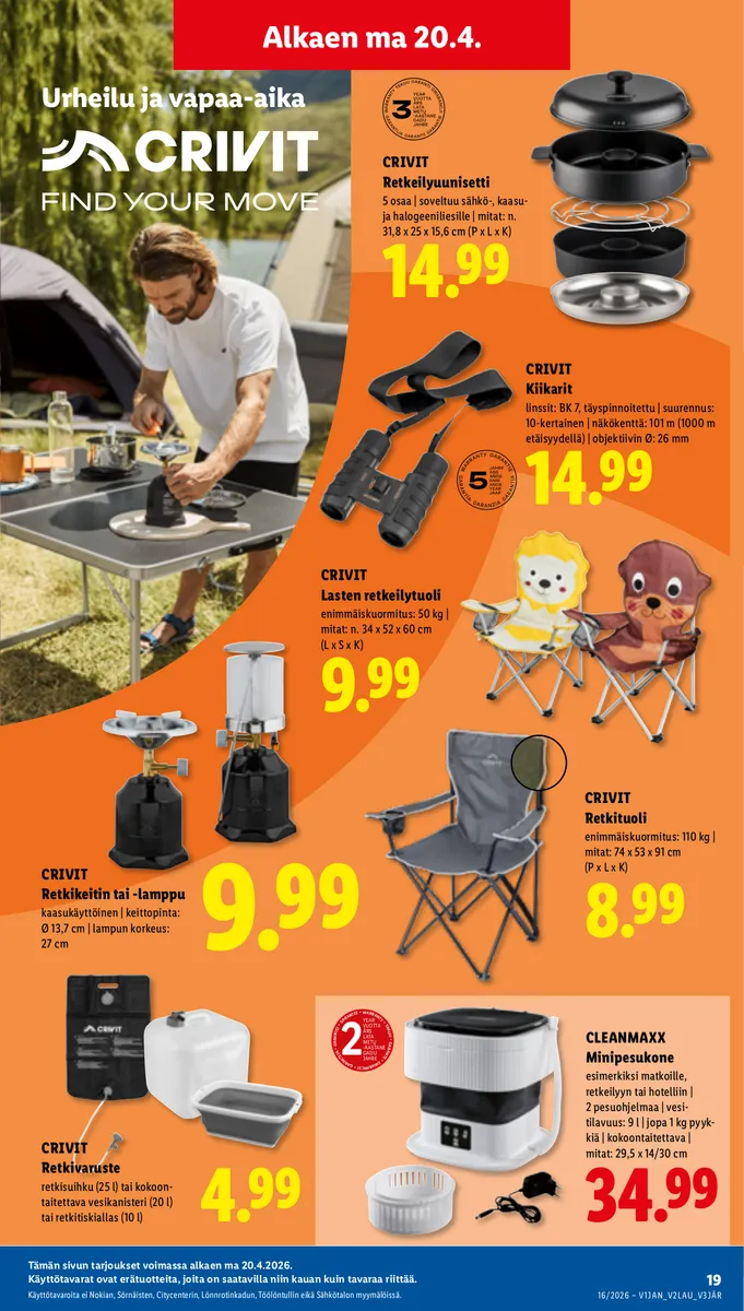 Lidl Koko Suomen Tarjoukset to 16.4. – ke 22.4. sivu 25