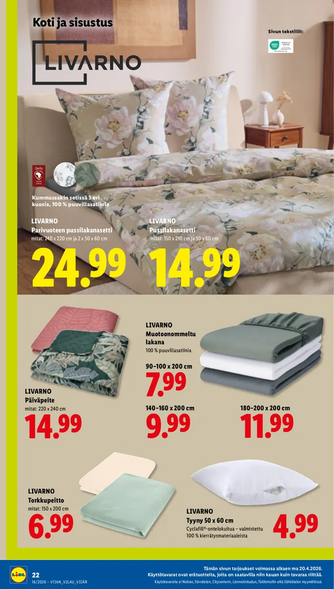 Lidl Koko Suomen Tarjoukset to 16.4. – ke 22.4. sivu 28