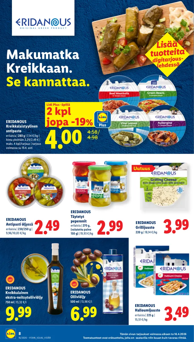 Lidl Koko Suomen Tarjoukset to 16.4. – ke 22.4. sivu 9