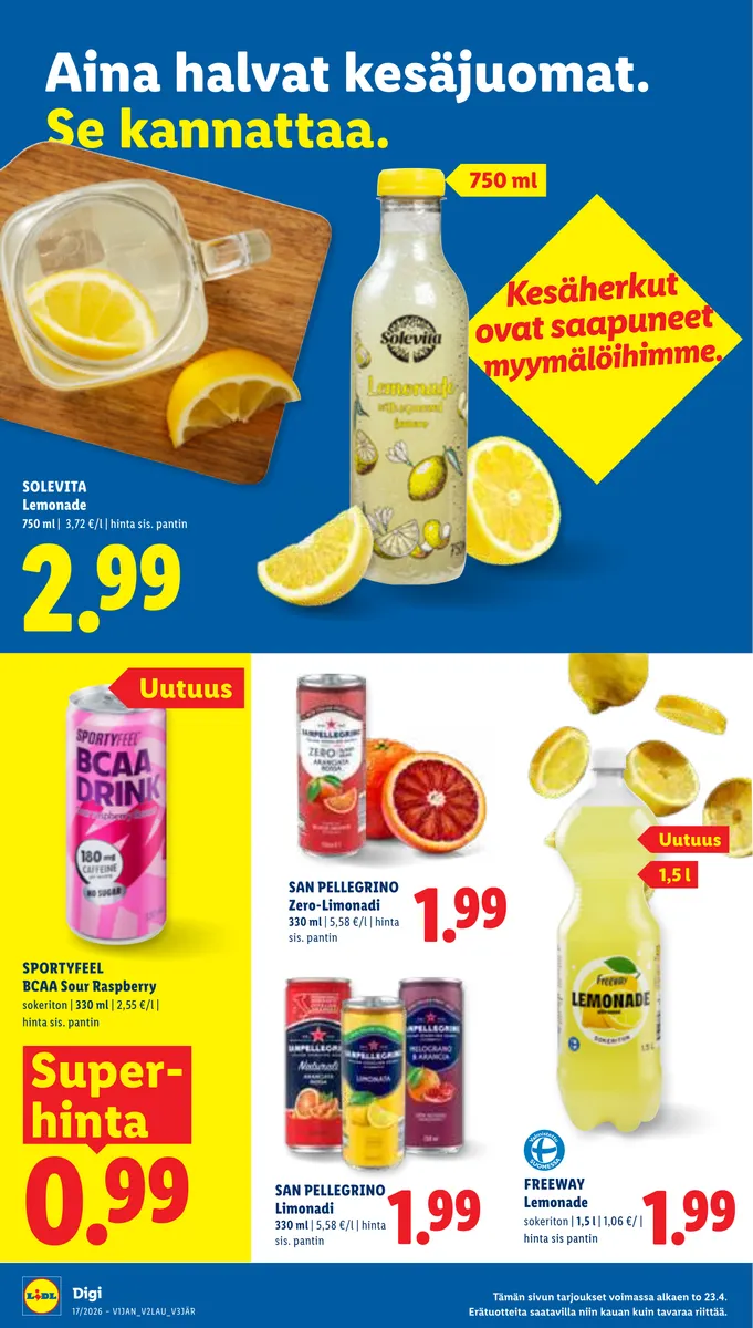 Lidl Koko Suomen Tarjoukset to 23.4. – ti 28.4. sivu 12