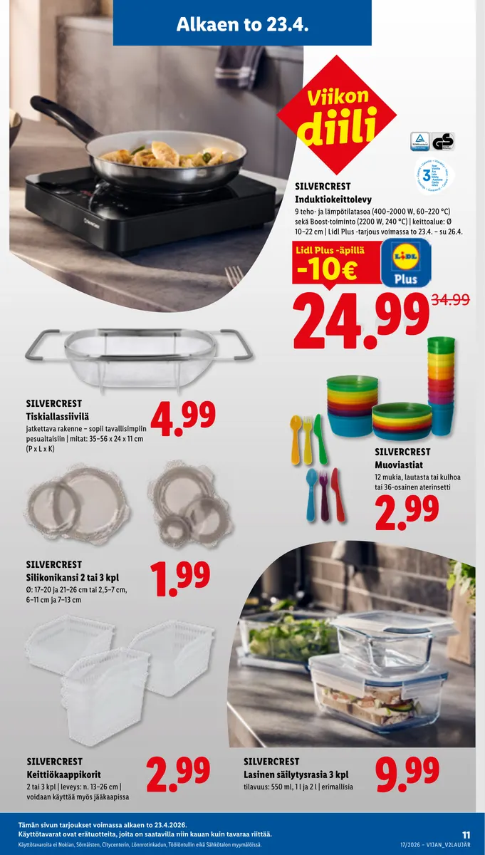 Lidl Koko Suomen Tarjoukset to 23.4. – ti 28.4. sivu 17