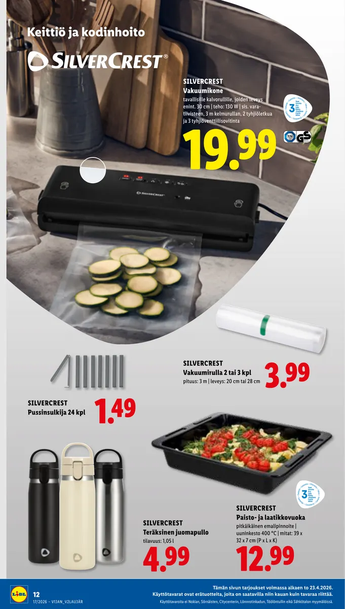 Lidl Koko Suomen Tarjoukset to 23.4. – ti 28.4. sivu 18