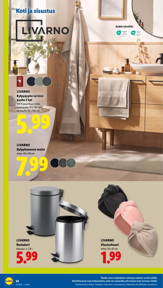 Lidl Koko Suomen Tarjoukset to 23.4. – ti 28.4. sivu 20