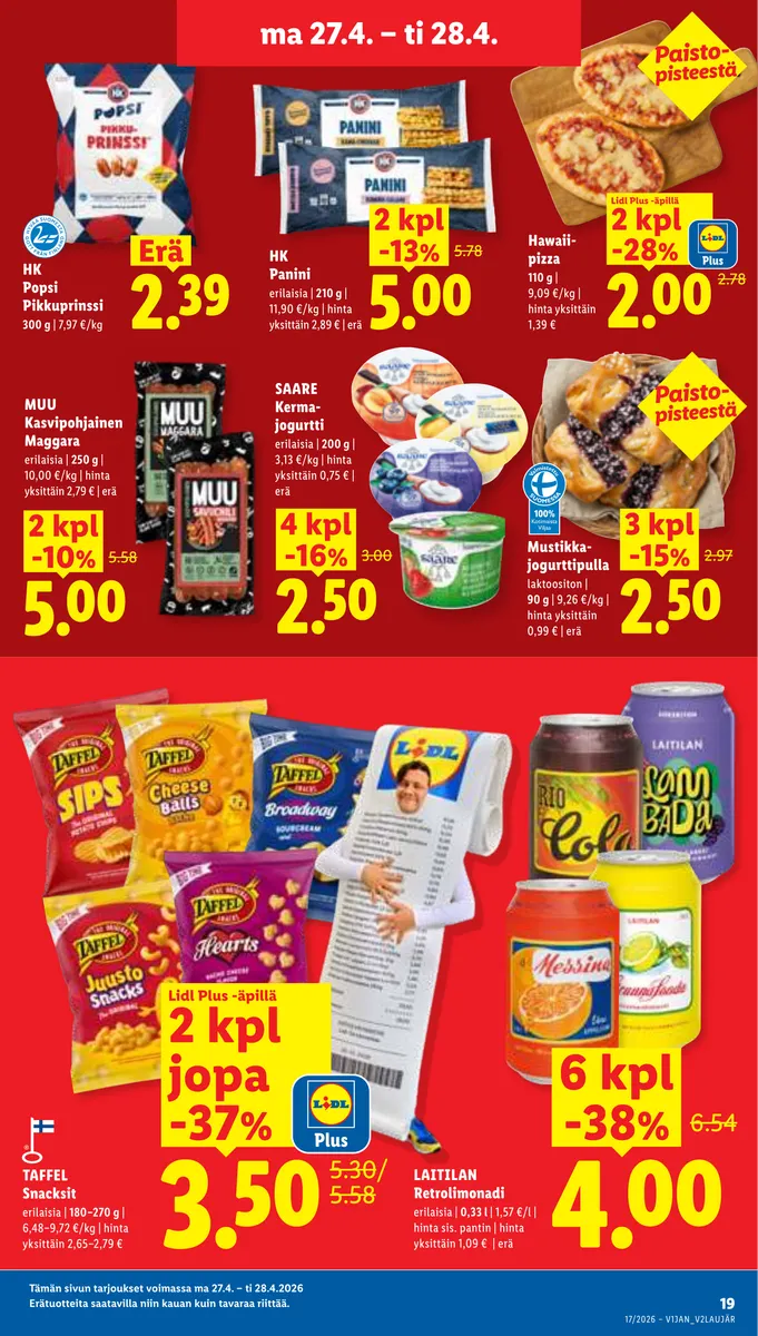 Lidl Koko Suomen Tarjoukset to 23.4. – ti 28.4. sivu 27