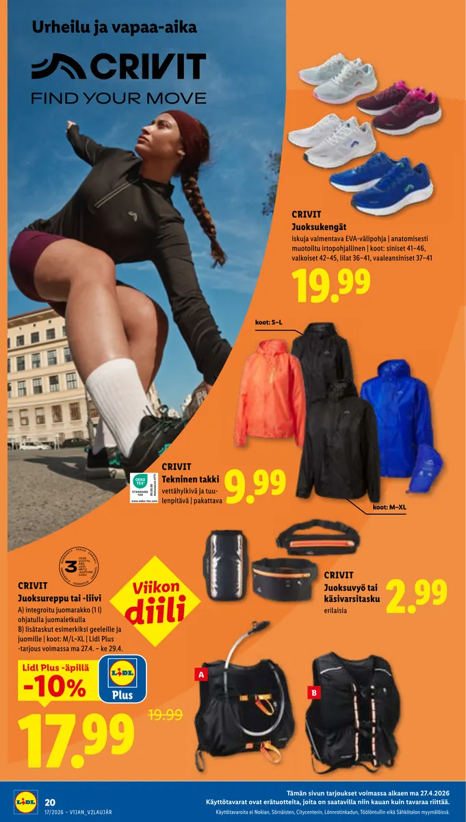 Lidl Koko Suomen Tarjoukset to 23.4. – ti 28.4. sivu 28