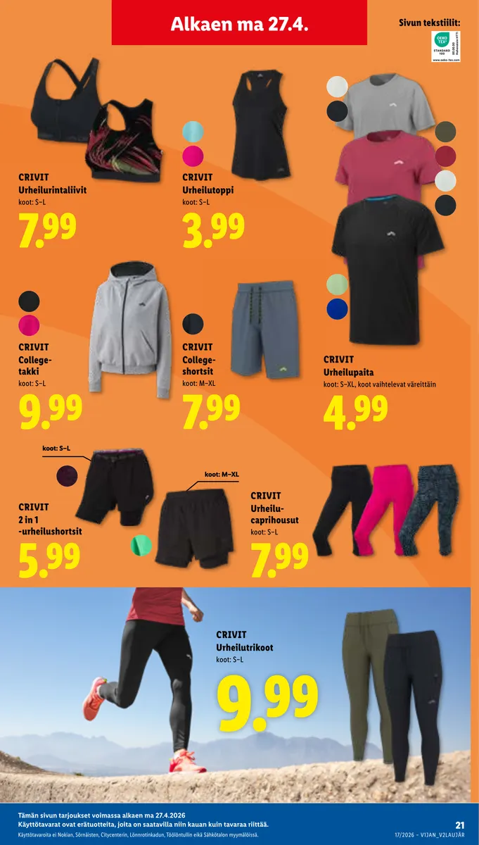 Lidl Koko Suomen Tarjoukset to 23.4. – ti 28.4. sivu 29