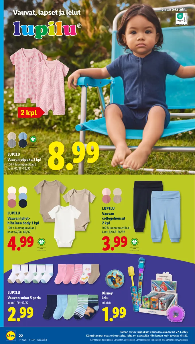 Lidl Koko Suomen Tarjoukset to 23.4. – ti 28.4. sivu 30