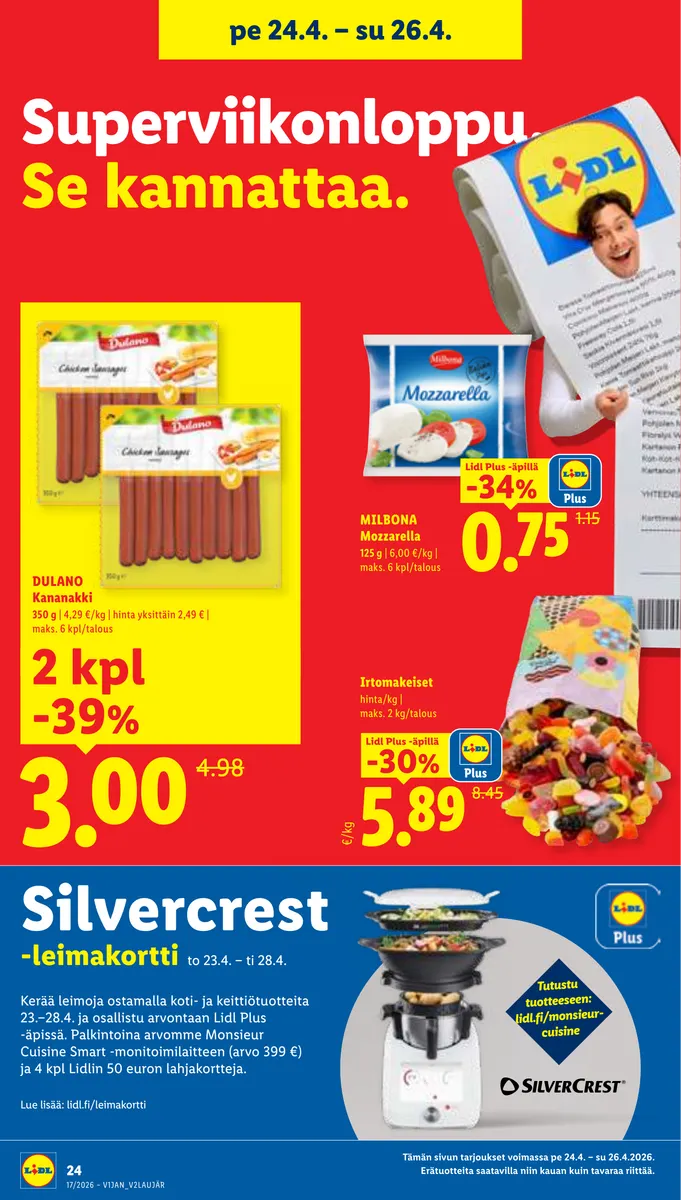Lidl Koko Suomen Tarjoukset to 23.4. – ti 28.4. sivu 32