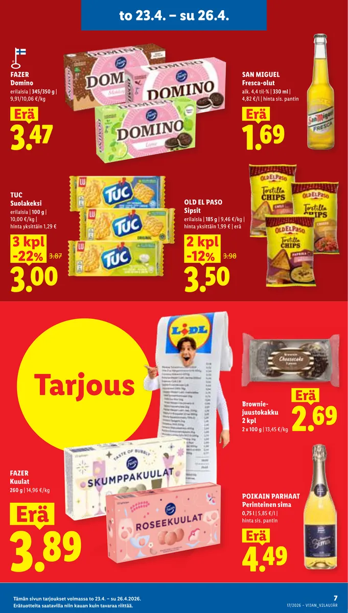 Lidl Koko Suomen Tarjoukset to 23.4. – ti 28.4. sivu 7