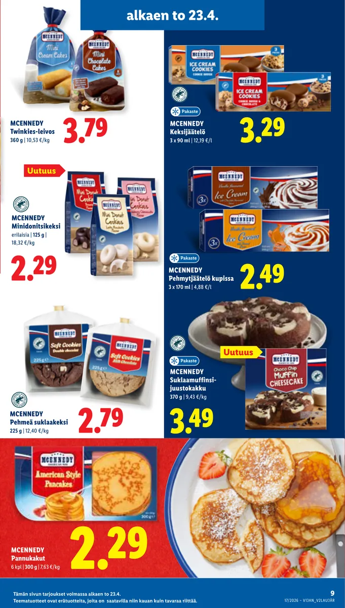 Lidl Koko Suomen Tarjoukset to 23.4. – ti 28.4. sivu 9