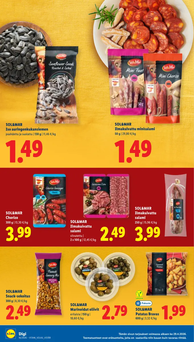 Lidl Koko Suomen Tarjoukset ke 29.4. – ke 6.5. sivu 10