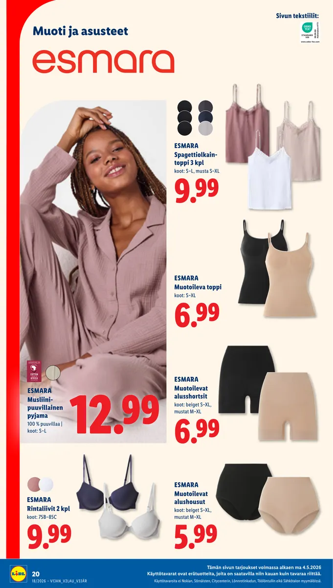 Lidl Koko Suomen Tarjoukset ke 29.4. – ke 6.5. sivu 26