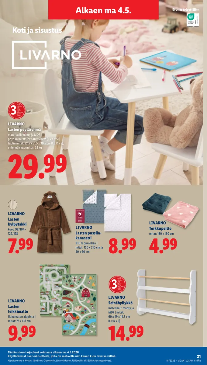 Lidl Koko Suomen Tarjoukset ke 29.4. – ke 6.5. sivu 27