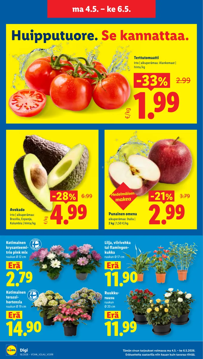Lidl Koko Suomen Tarjoukset ke 29.4. – ke 6.5. sivu 32