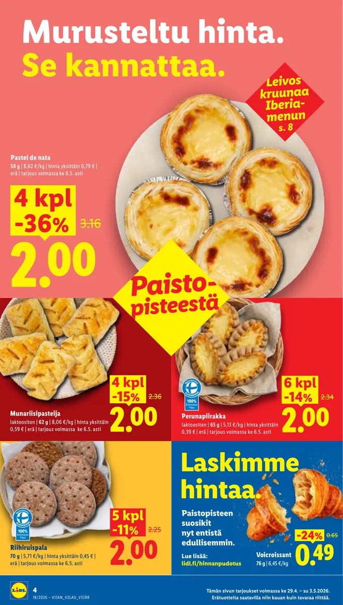 Lidl Koko Suomen Tarjoukset ke 29.4. – ke 6.5. sivu 4
