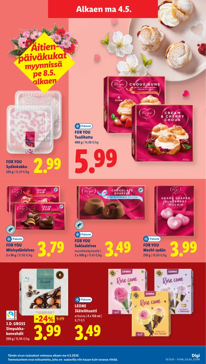 Lidl Alueesi Tarjoukset ke 29.4. – ke 6.5. sivu 13