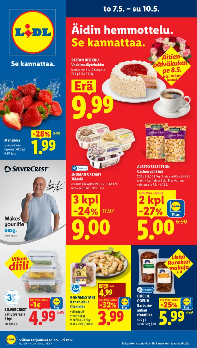 Lidl Alueesi Tarjoukset to 7.5. – ti 12.5. sivu 1