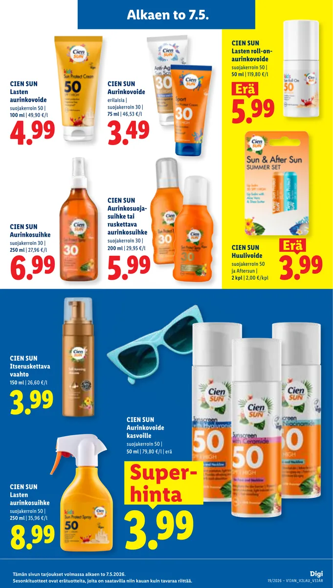 Lidl Alueesi Tarjoukset to 7.5. – ti 12.5. sivu 13