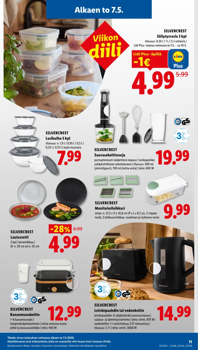 Lidl Alueesi Tarjoukset to 7.5. – ti 12.5. sivu 15