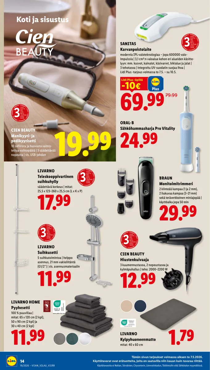 Lidl Alueesi Tarjoukset to 7.5. – ti 12.5. sivu 18