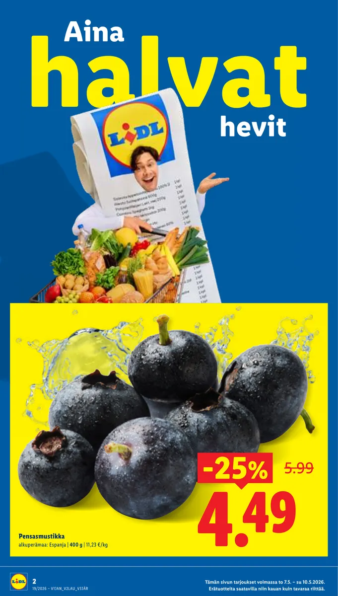 Lidl Alueesi Tarjoukset to 7.5. – ti 12.5. sivu 2