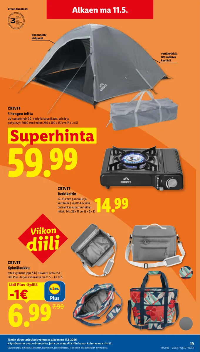 Lidl Alueesi Tarjoukset to 7.5. – ti 12.5. sivu 25