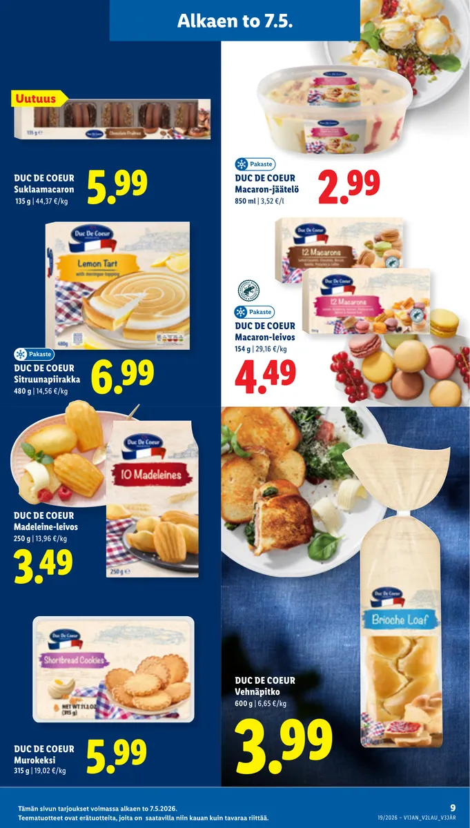 Lidl Alueesi Tarjoukset to 7.5. – ti 12.5. sivu 9
