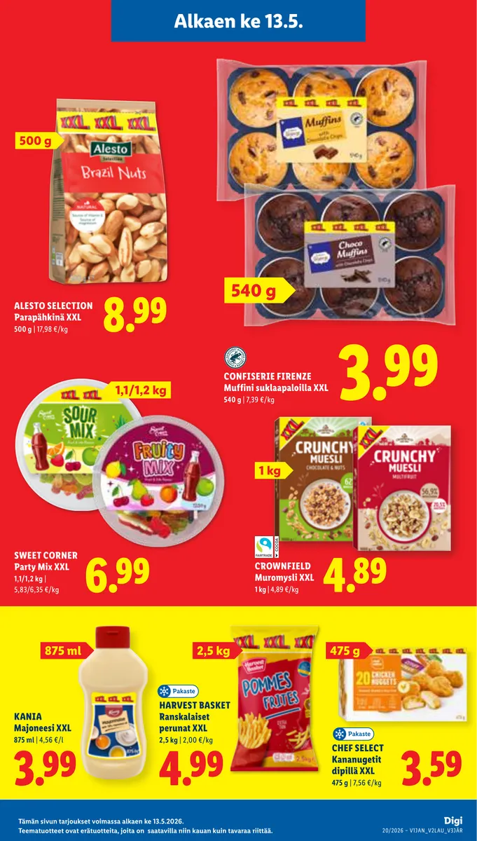 Lidl Koko Suomen Tarjoukset ke 13.5. – ke 20.5. sivu 11
