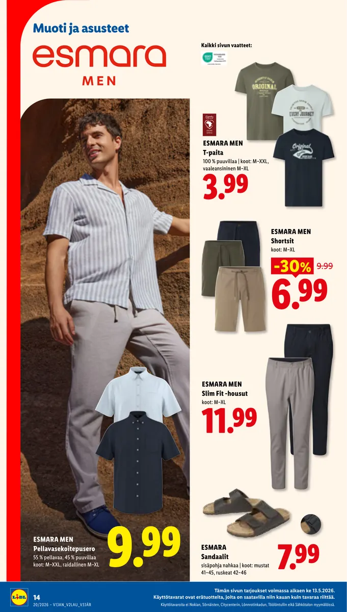 Lidl Koko Suomen Tarjoukset ke 13.5. – ke 20.5. sivu 18