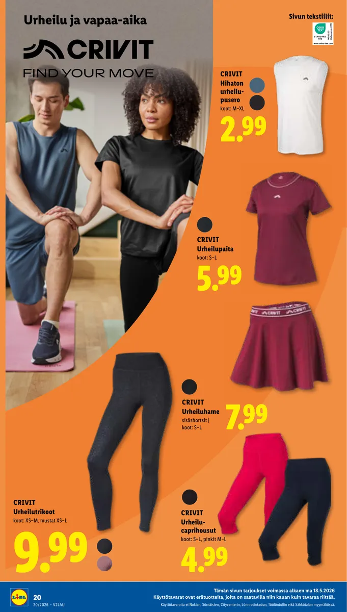Lidl Koko Suomen Tarjoukset ke 13.5. – ke 20.5. sivu 28
