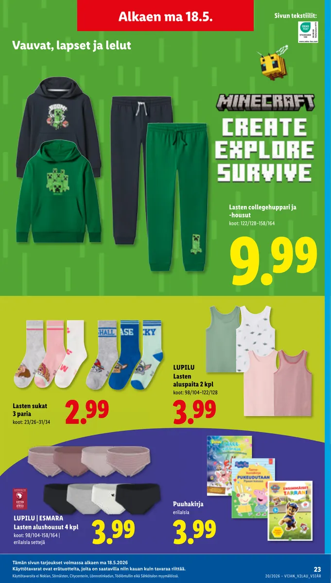 Lidl Koko Suomen Tarjoukset ke 13.5. – ke 20.5. sivu 31