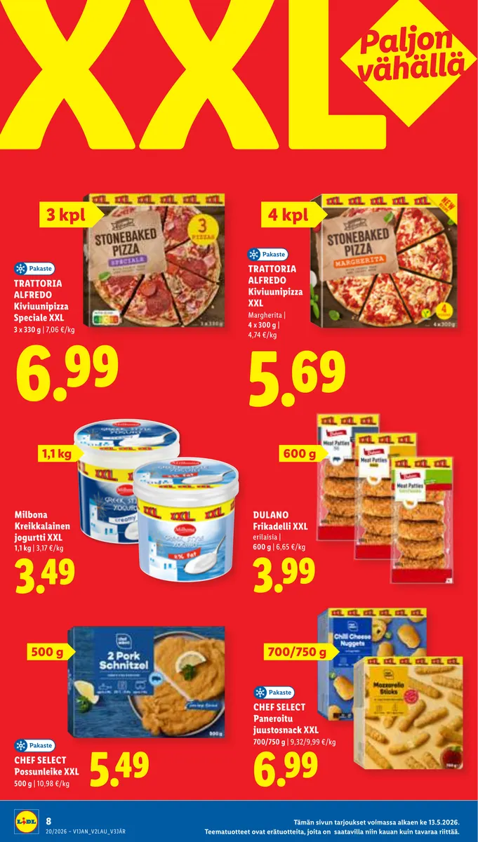 Lidl Koko Suomen Tarjoukset ke 13.5. – ke 20.5. sivu 8