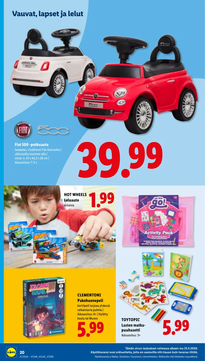 Lidl Koko Suomen Tarjoukset to 21.5. – ke 27.5. sivu 28