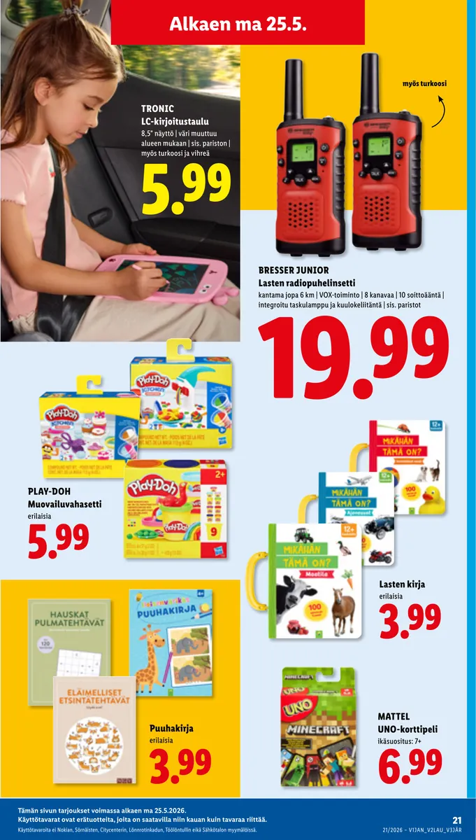 Lidl Koko Suomen Tarjoukset to 21.5. – ke 27.5. sivu 29