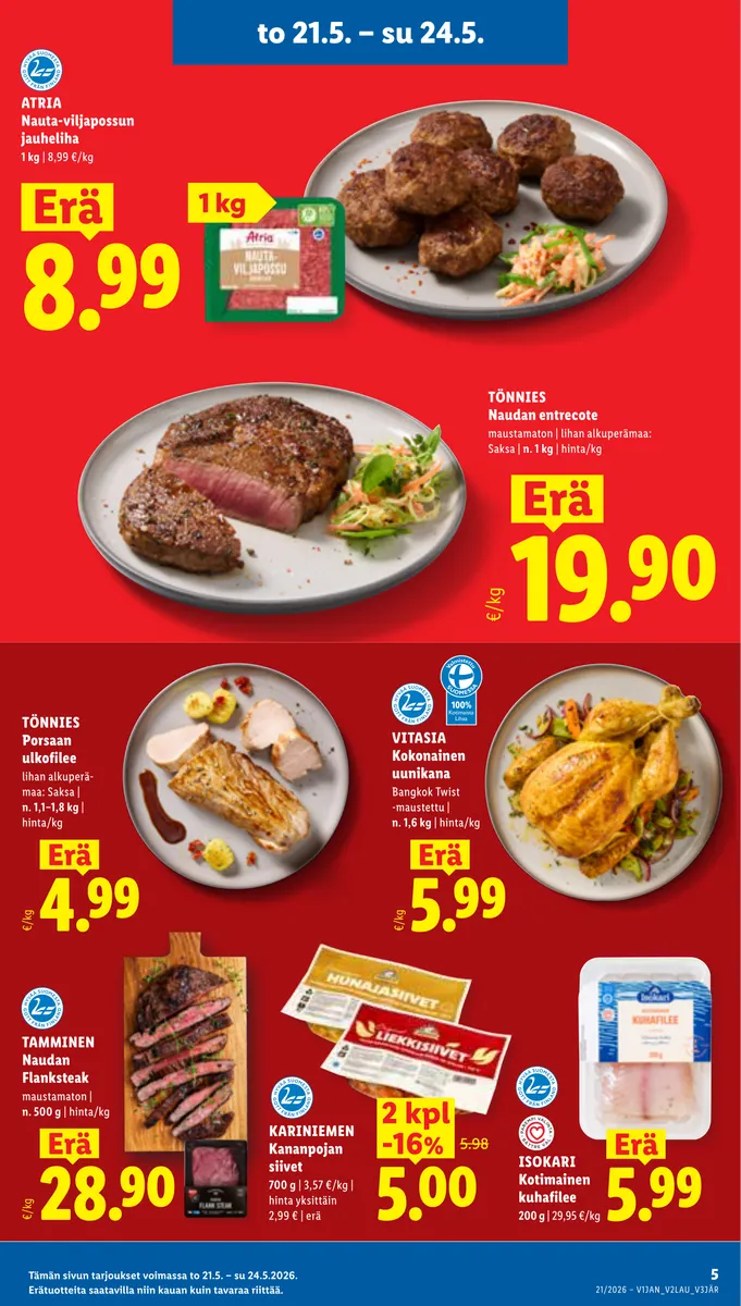 Lidl Koko Suomen Tarjoukset to 21.5. – ke 27.5. sivu 5