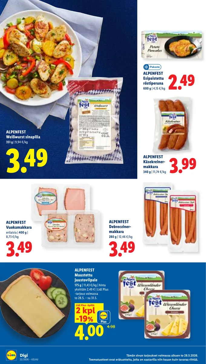 Lidl Koko Suomen Tarjoukset to 28.5. – ke 3.6. sivu 10