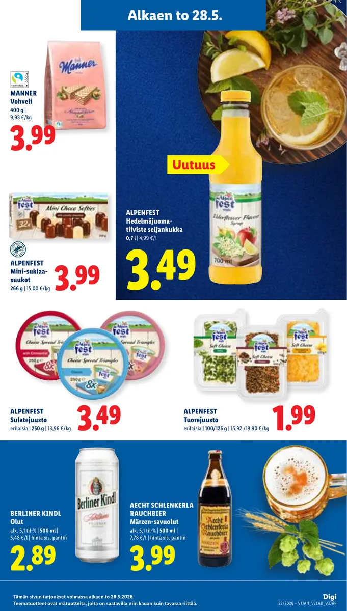 Lidl Koko Suomen Tarjoukset to 28.5. – ke 3.6. sivu 11