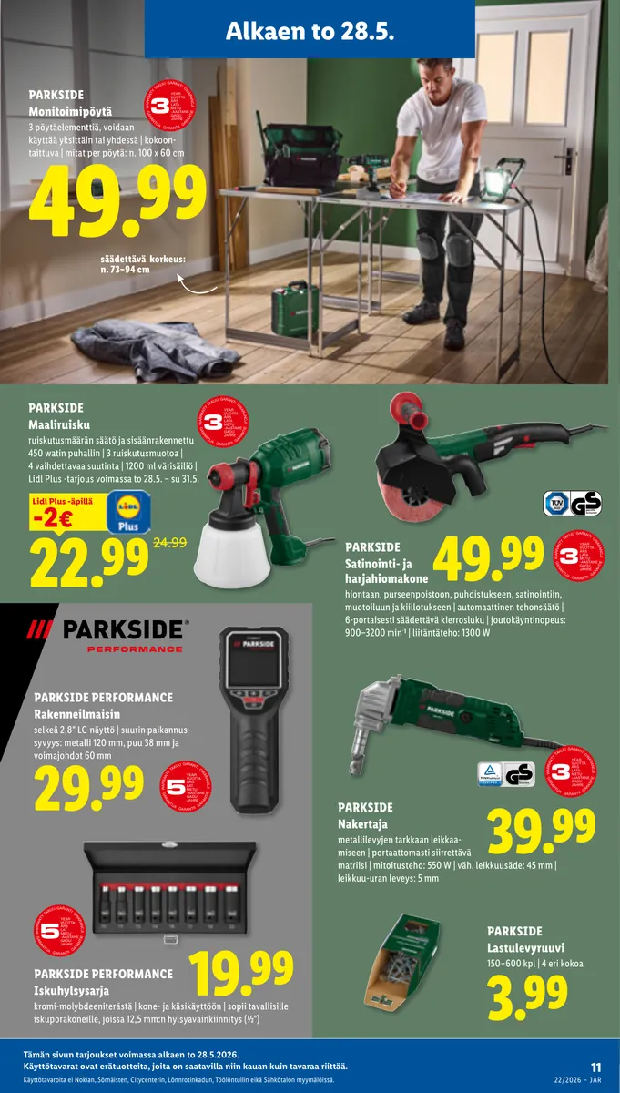 Lidl Koko Suomen Tarjoukset to 28.5. – ke 3.6. sivu 13