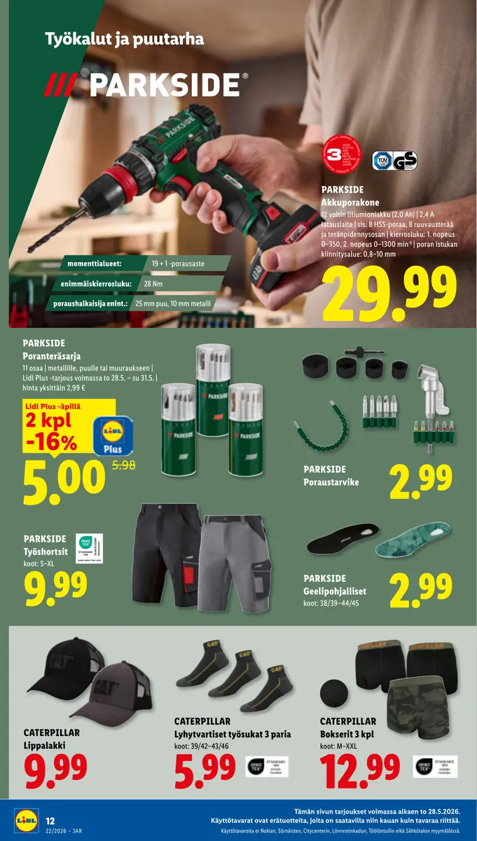 Lidl Koko Suomen Tarjoukset to 28.5. – ke 3.6. sivu 14