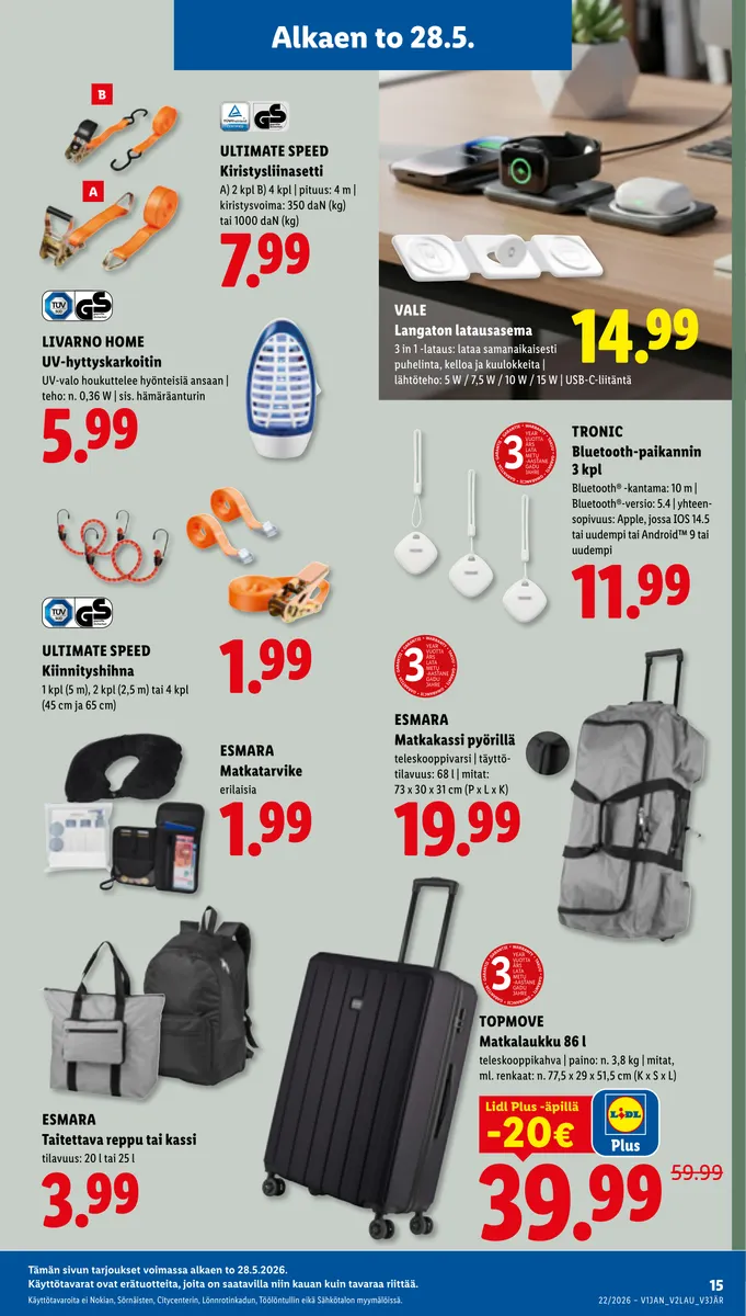 Lidl Koko Suomen Tarjoukset to 28.5. – ke 3.6. sivu 17