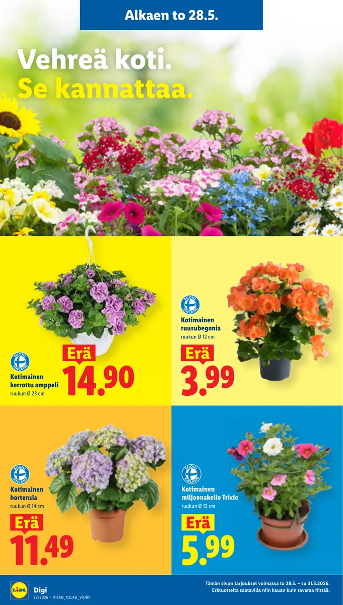 Lidl Koko Suomen Tarjoukset to 28.5. – ke 3.6. sivu 18
