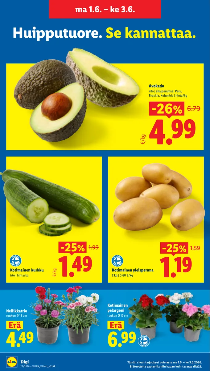 Lidl Koko Suomen Tarjoukset to 28.5. – ke 3.6. sivu 19