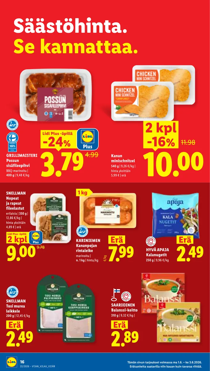 Lidl Koko Suomen Tarjoukset to 28.5. – ke 3.6. sivu 22
