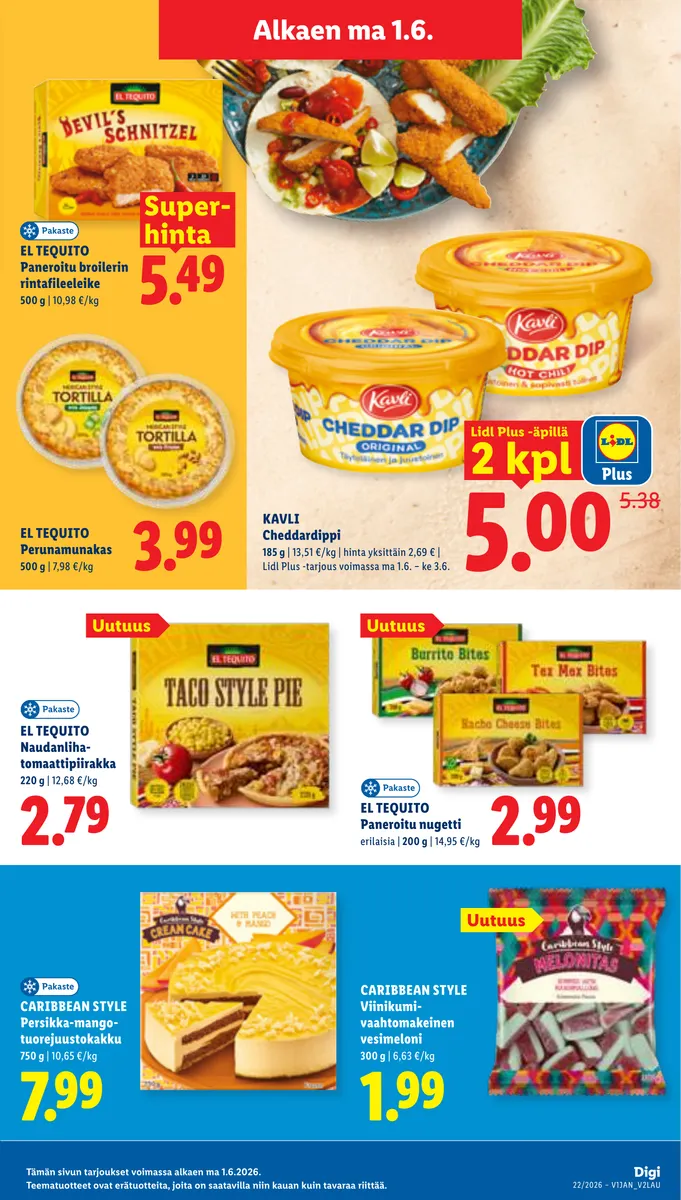 Lidl Koko Suomen Tarjoukset to 28.5. – ke 3.6. sivu 25